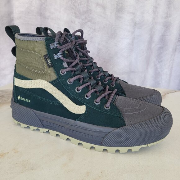 Vans MTE Sk8-Hi Gore-Tex Waterproof Scarab/Grape Leaf - Picture 3 of 16